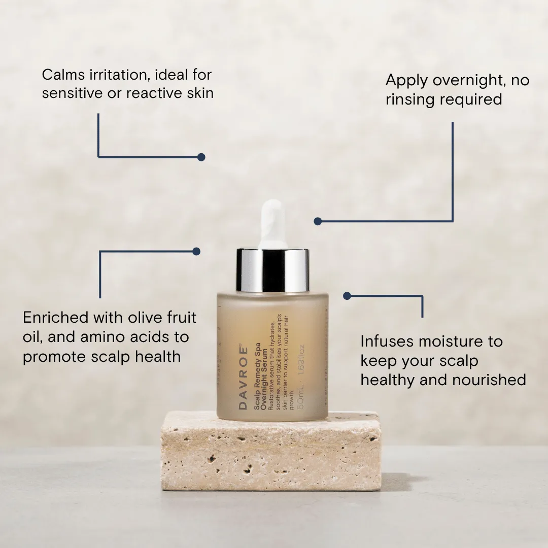 Scalp-spa-serum-key.png Davroe Scalp Remedy Spa Overnight Serum - Image 1